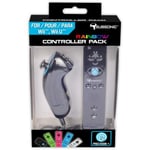 Pack Nunchuk + Wiimote Precision + Noirs