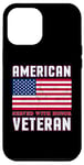 Coque pour iPhone 12 Pro Max Journée des anciens combattants - American Served With Honor Veteran