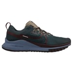 Nike Løpesko React Pegasus Trail 4 - Grønn/Burgunder/Blå male