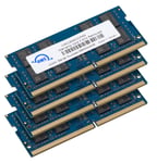 OWC 64GB (4 x 16GB) 2666MHz DDR4 PC4-21300 SO-DIMM 260 Pin Memory Upgrade, (OWC2666DDR4S64S), for 2019 27 inch iMac (iMac19,1) and PC laptops