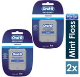 2 x Oral-B Pro Expert Premium Dental Floss 40m | Cool Mint Floss
