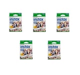 Fuji Instax Wide Film for instax wide Instant Cameras - 5 packs - 100 shots