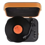 Bluetooth Turntable Vinyl Record Player with Speakers and Spare Cartridge