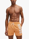 BOSS Quick Dry Swim Shorts, Orange