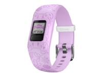 Garmin vívofit jr 2 - Disney Princess - aktivitetssporer med bånd - silikon - purpur - håndleddstørrelse: 130-175 mm - Bluetooth - 24.1 g