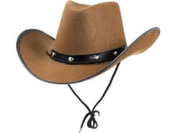 Godan Brun Cowboyhatt - 1 St. Universal