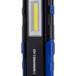 Arbetslampa H3 6W COB LED lamphuvud med magnet, krok och laddbart batteri