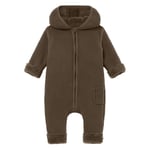 kindsgard Fleeceoverall kuddel brun