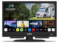 Cello 12 Volt 16 inch Smart WebOS by LG Full HD TV with FreeSat Freeview Play & Perfect Pitch Sound Bluetooth. Disney+, Netflix, Apple TV+, Prime Video, BBC iPlayer Made in the UK (2024 model)