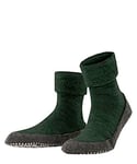 FALKE Men's Cosyshoe M HP Slipper Sock, Green (Green Melange 7318), 4-5