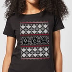 Star Wars Imperial Darth Vader Women's Christmas T-Shirt - Black - XXL - Noir