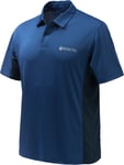 Beretta Beretta Unisex Flash Tech Polo Blue Beretta S, Blue Beretta