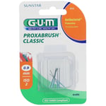 GUM® Proxabrush® Classic Recharge Brossette interdentaire cylindrique 0,9 mm orange 8 pc(s) brosse(s) à dents
