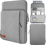 Moko 9-11 Inch Tablet Sleeve Bag Carrying Case with Storage Pockets Fits Ipad Ai