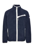 Tjm Binding Sherpa Jacket Tops Sweat-shirts & Hoodies Fleeces & Midlayers Navy Tommy Jeans