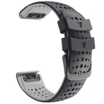 Klockarmband för Garmin Fenix 5/5 Plus/6/6X/6X Pro/Approach S62/Forerunner 22mm