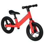 12" Kids Balance Bike Lightweight Training Bike with Adjustable Seat
