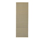 Nanimarquina - Tiles Outdoor 3 Runner 80x240 cm - Plastmattor - Grå,Gul