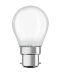 OSRAM Ampoule LED | Culot: B22d | Blanc chaud | 2700 K | 4 W | équivalent à 40 W | dépolie | LED Retrofit CLASSIC P