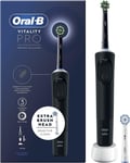 Oral-B Vitality Pro Electric Toothbrush, Fathers Day Gifts, 1 Handle, 2 Heads, 3