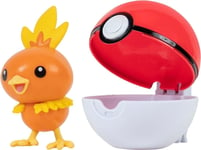 Pokemon Clip 'N Go Torchic & Poké Ball (US IMPORT)