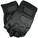 Jackal Gear Taktiska Handskar Halvfinger (Färg: Svart, Storlek: Medium)