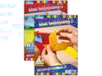 Schemat Tekniskt Block A3/10K 160G Färg (10 St) |