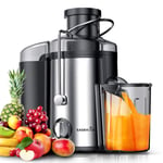 EASEHOLD Juicer Machine Professional Whole Fruit Vegetable Extractor 600W Dual Juice Machine