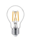 Philips LED-glödlampa Standard 5W/922-927 (40W) Clear WarmGlow Dimmable E27