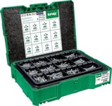 SPAX Box T-Loc I 5000009172009 Boîte de rangement, valise de montage avec vis en 12 dimensions pour le rangement et le transport
