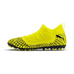 Puma Homme Future 4.3 Netfit MG Chaussures de Football, Jaune (Yellow Alert Black 03), 45 EU