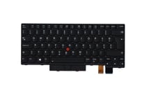 Lenovo ThinkPad T470 A475 Keyboard Slovenian Black Backlit 01AX512