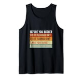 Before You Bother Me Is It Plugged-In Funny IT Tech Supports Tank Top