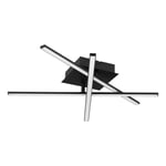 Eglo - Lasana 50cm - Takplafond - Svart