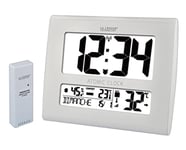 La Crosse Technology Horloge Murale avec température WS 8020 WHI