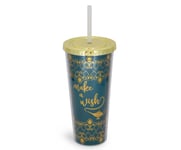 Disney Aladdin "Make A Wish" Reusable Carnival Cup with Lid and Straw Holds