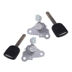 Framdörrs Låscylinder Vänster Höger med 2 Nycklar Passar Honda Fit Jazz 2003 2004 2005 2006 2007 2008 - WELLNGS