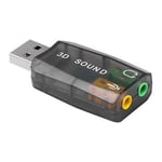 Xclio External Sound Card USB2.0 5.1Ch Adaptor (USB Stick) PC/MAC