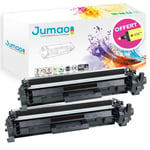 2 Toners type Jumao compatibles pour HP LaserJet Pro M130fw M102a M102w, Noir