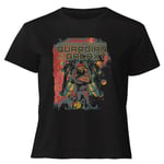 Guardians of the Galaxy I'm A Freakin' Guardian Of The Galaxy Women's Cropped T-Shirt - Black - L