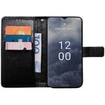 Mobil lommebok 3-kort Nokia G60 - Sort