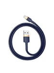 Baseus Cafule Lightning cable 1.5A 2m (Gold+Dark blue)