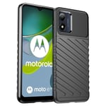 Motorola Moto E13 4G Fortykket Deksel - Svart