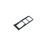 Samsung Galaxy A21s SIM & MicroSD Kort Facket GH98-45392A - Svart