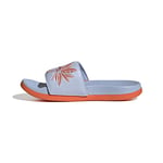 ADIDAS Adilette Comfort Moana K Sneaker, Blue Dawn/Semi Impact Orange/Blue Dawn, 35 EU