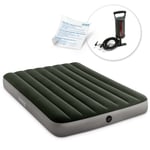 Uppblåsbar madrass 191x137x25 cm med kolvpump INTEX 664108