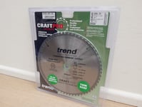 TREND 250MM X 30MM 60T TCT TABLE MITRE THIN KERF SAW BLADE CSB/cc25060T DEWALT 