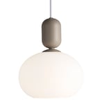 Nordlux - Notti Rund 20 cm Taklampa Grå