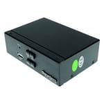 DEXLAN KVM switch 2 ports HDMI 4K / USB Audio + câbles