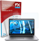 atFoliX 2x Screen Protection Film for HP EliteBook 850 G3 Screen Protector clear
